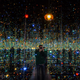 Illustration for article titled Explore the Extraordinary, Glittering Infinity Rooms of Yayoi Kusama